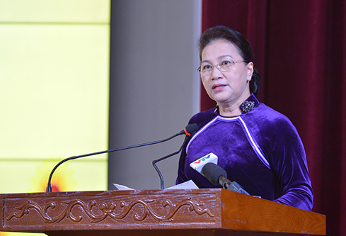 Nguyên chủ tịch Quốc hội Nguyễn Thị Kim Ngân 