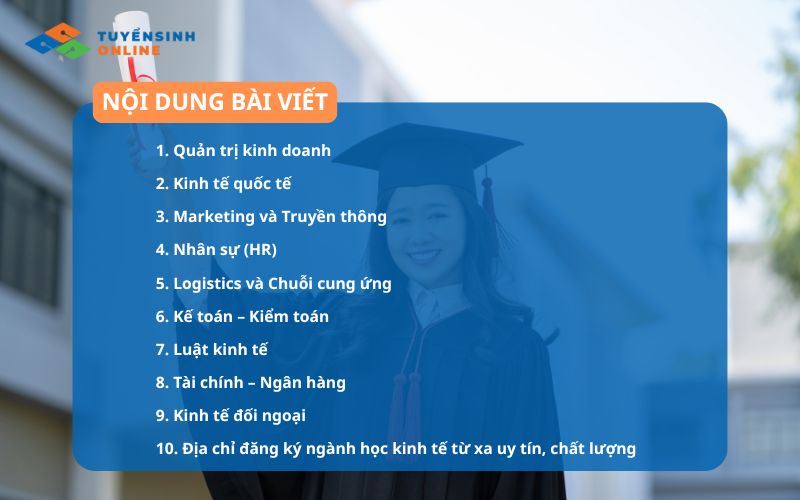 Con gái nên học ngành kinh tế nào để có lương cao năm 2026