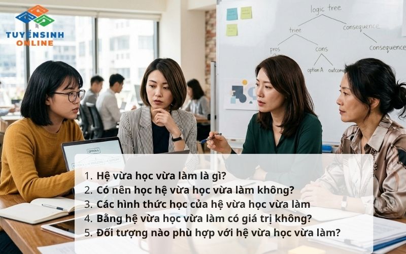 Có nên học hệ vừa học vừa làm không? Phân tích chi tiết