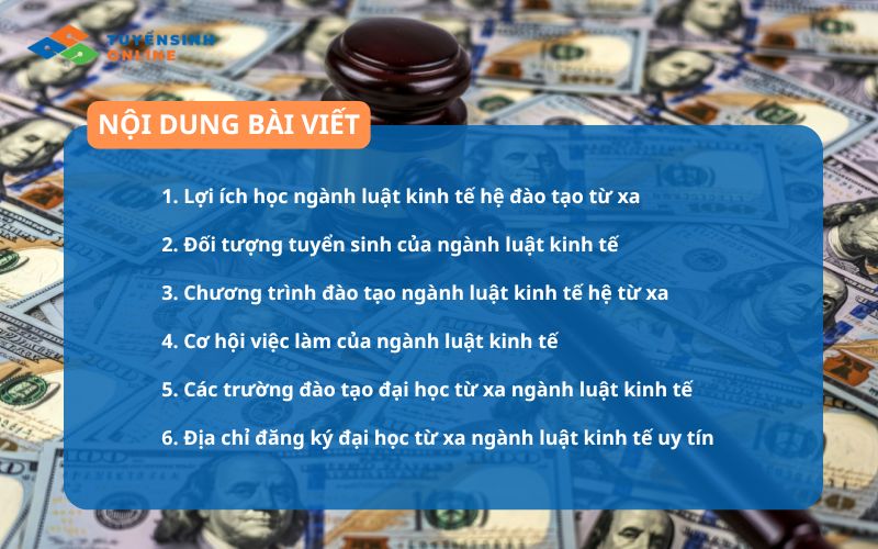 Đào Tạo từ xa ngành luật kinh tế học online, bằng giá trị