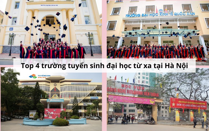 Top 4 trường tuyển sinh đại học từ xa tại Hà Nội