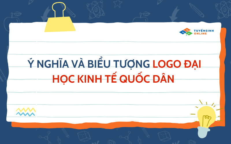 Ý nghĩa và biểu tượng trong logo Đại học Kinh tế Quốc dân