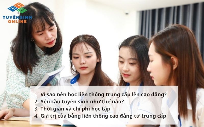 Có nên liên thông trung cấp lên cao đẳng không?