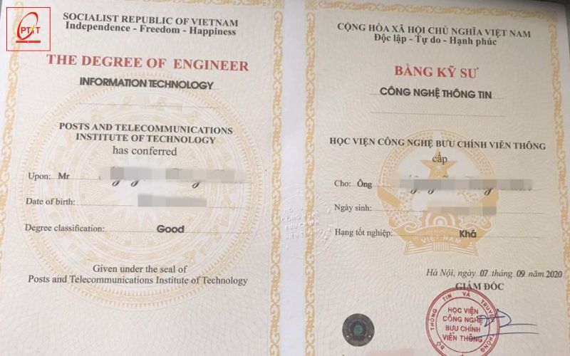Văn bằng 2 Học viện Công nghệ Bưu chính Viễn thông có giá trị tương đương Hệ chính quy.