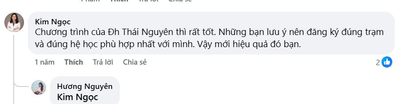 Đánh giá từ cộng đồng về Đại học Thái Nguyên