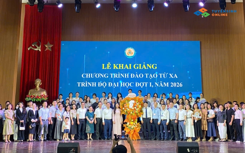Lễ khai giảng chương trình đào tạo từ xa Học viện Tài chính đợt 1 năm 2026