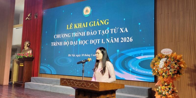 Lễ khai giảng chương trình đào tạo từ xa Học viện Tài chính đợt 1 năm 2026 3
