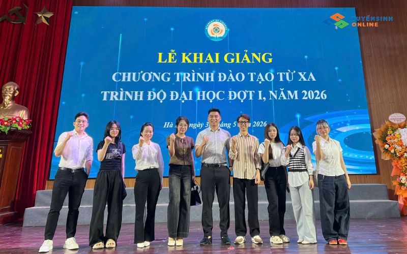 Lễ khai giảng chương trình đào tạo từ xa Học viện Tài chính đợt 1 năm 2026