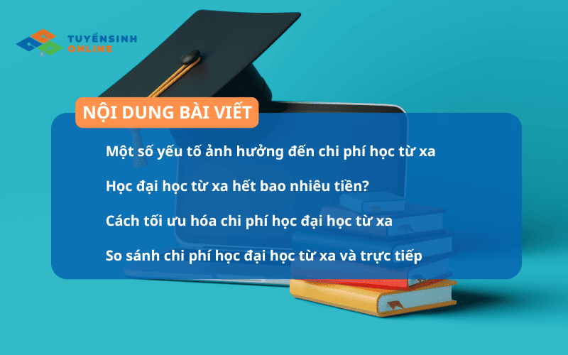 [Cập nhật 2026] Học đại học từ xa hết bao nhiêu tiền ?