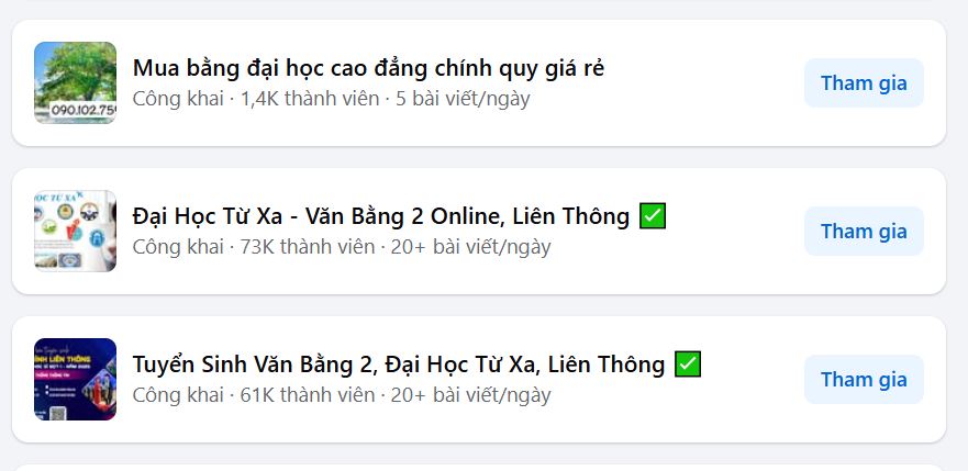 Tình trạng mua bằng đại học từ xa không qua đào tạo hiện nay
