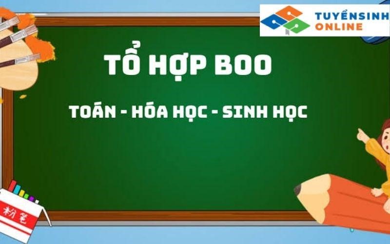 Tổ hợp khối B00 bao gồm những môn gì?