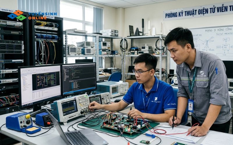 Học công nghệ kỹ thuật điện tử viễn thông cần có tố chất gì?