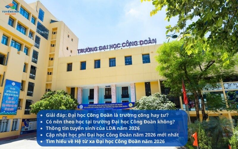 TRường Đại học Công Đoàn là trường công hay tư?